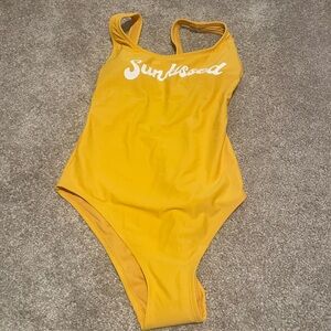 Adore Me Vibrant Yellow One Piece Swimsuit